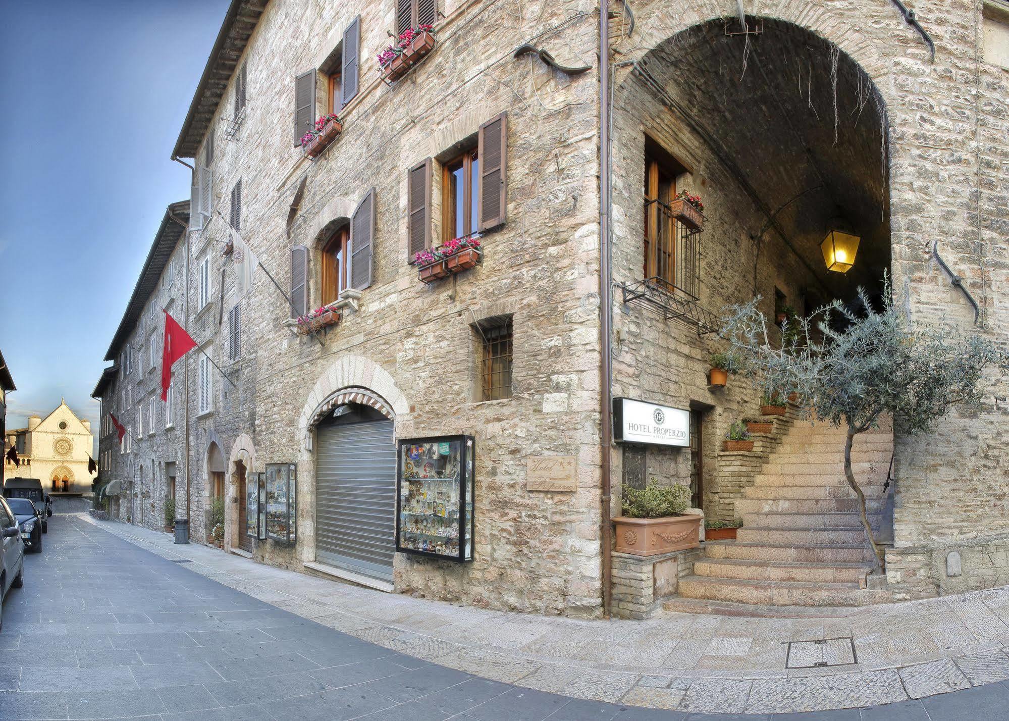 Hotel Properzio Assisi Eksteriør bilde