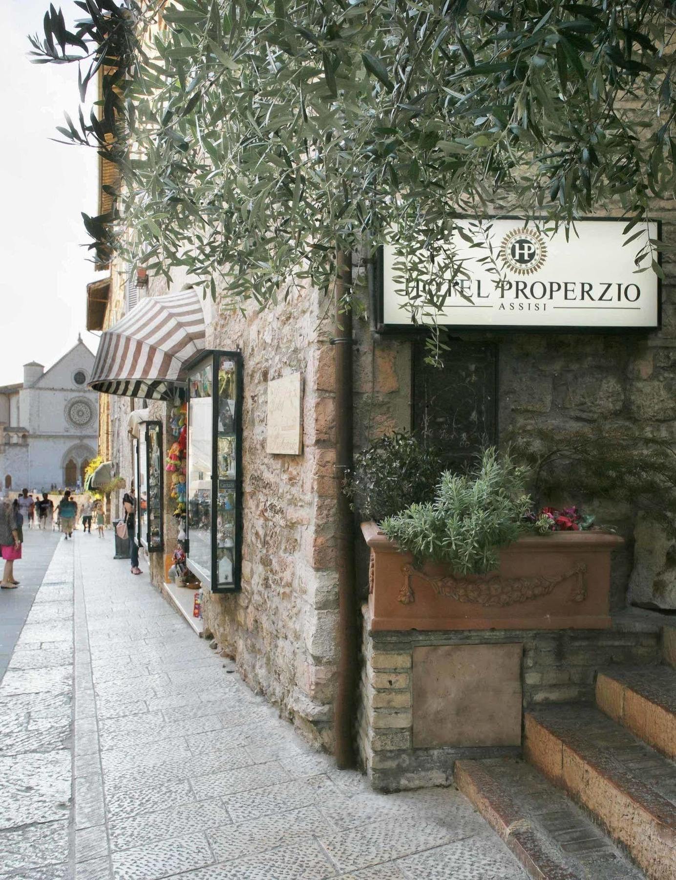 Hotel Properzio Assisi Eksteriør bilde